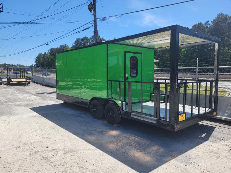 BBQ porch trailer