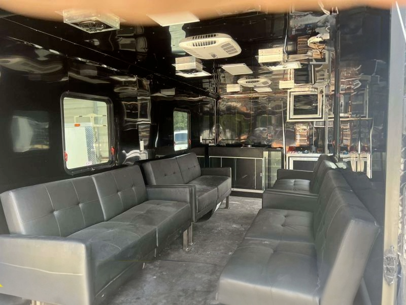 Custom smoke shop trailer build